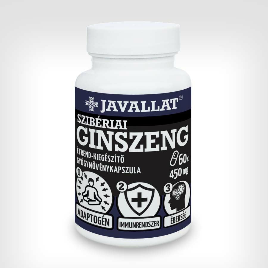 Capsule Ginseng siberiana, 60 buc