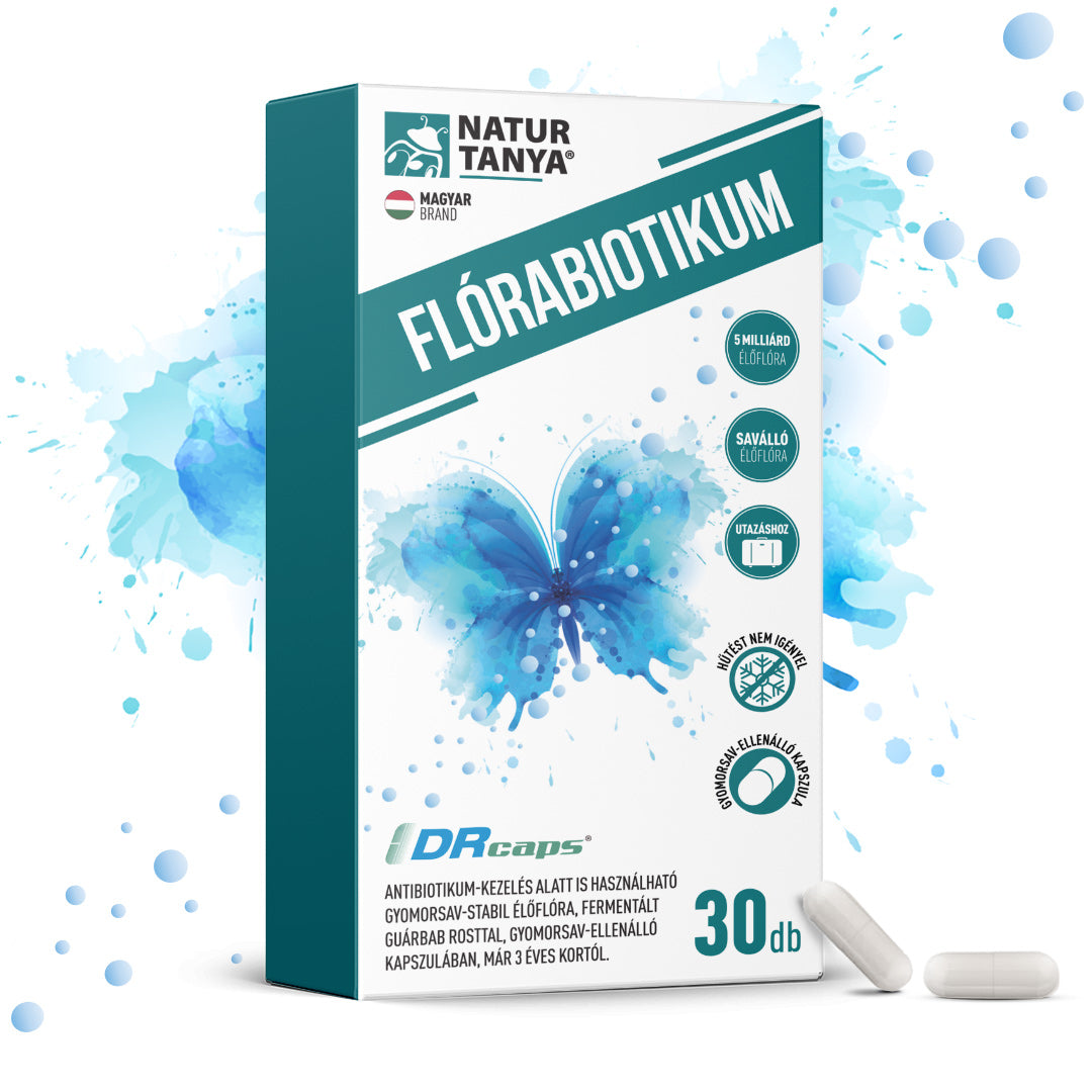 FLORABIOTIKUM - Probiotice și prebiotice fermentate depozitate în colecții internaționale de tulpini 30 capsule