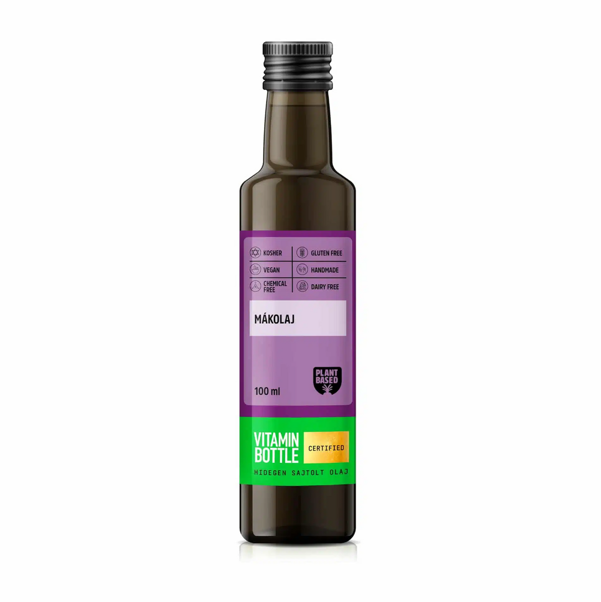 Ulei de Mac Presat la Rece pentru Consumul Alimentar – 100 ml