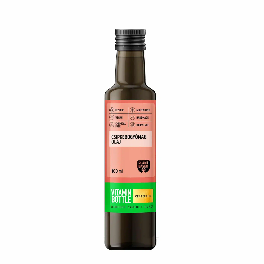 Ulei de seminte de macese presat la rece, comestibil, 100 ml