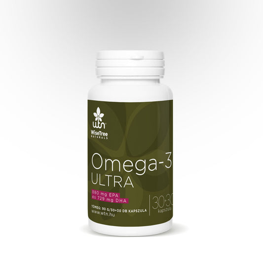 Omega-3 Ultra – Mix Separat EPA și DHA (30+30 Capsule) – Puritate Maximă din Norvegia