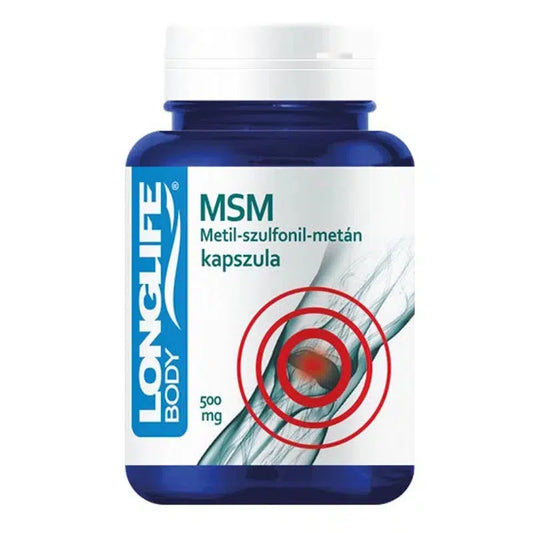 Capsule MSM 500mg (Metilsulfonilmetan) 90 buc
