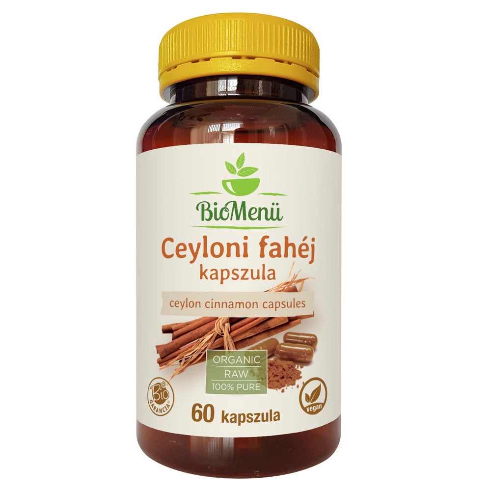 Capsulă de Scorțișoară Ceylon, 60 buc.
