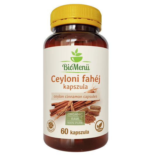 Capsulă de Scorțișoară Ceylon, 60 buc.
