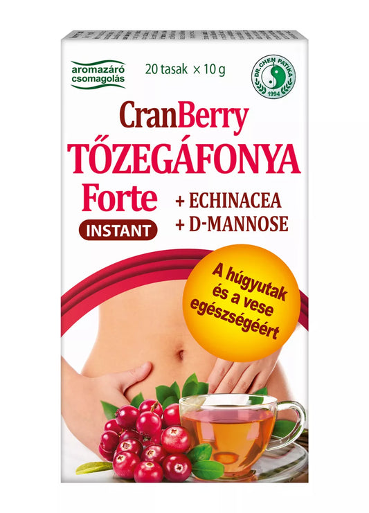 Cranberry Forte Instant cu D-Mannose – 15 plicuri | Sănătatea tractului urinar și rinichilor