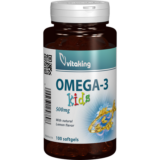 Vitaking Omega-3 Kids 500 mg – 100 capsule moi