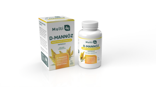 Capsule D-Mannoză cu Extract de Splinuță 120 buc