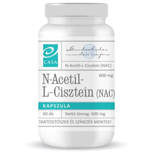 N-Acetyl L-Cysteine (NAC) 60 de capsule