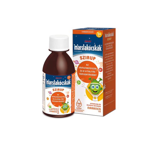 Walmark Marslakócskák – Sirop multivitaminic cu portocală – 150 ml