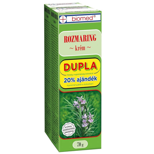 Biomed Crema cu Rozmarin 70g, dubla