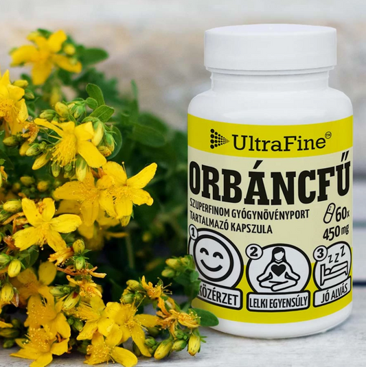 Capsule de sunătoare (Hypericum perforatum), 60 buc.