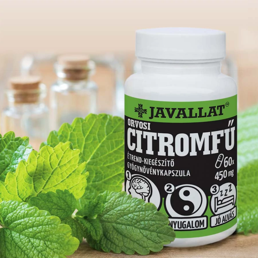 Capsule de Melissa officinalis (Roiniță), 60 buc.