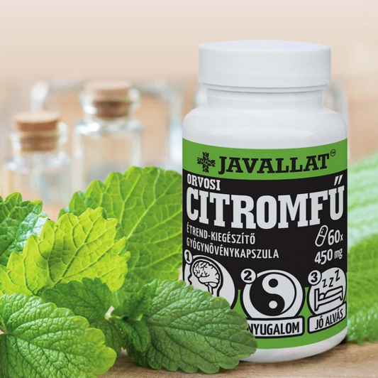 Capsule de Melissa officinalis (Roiniță), 60 buc.
