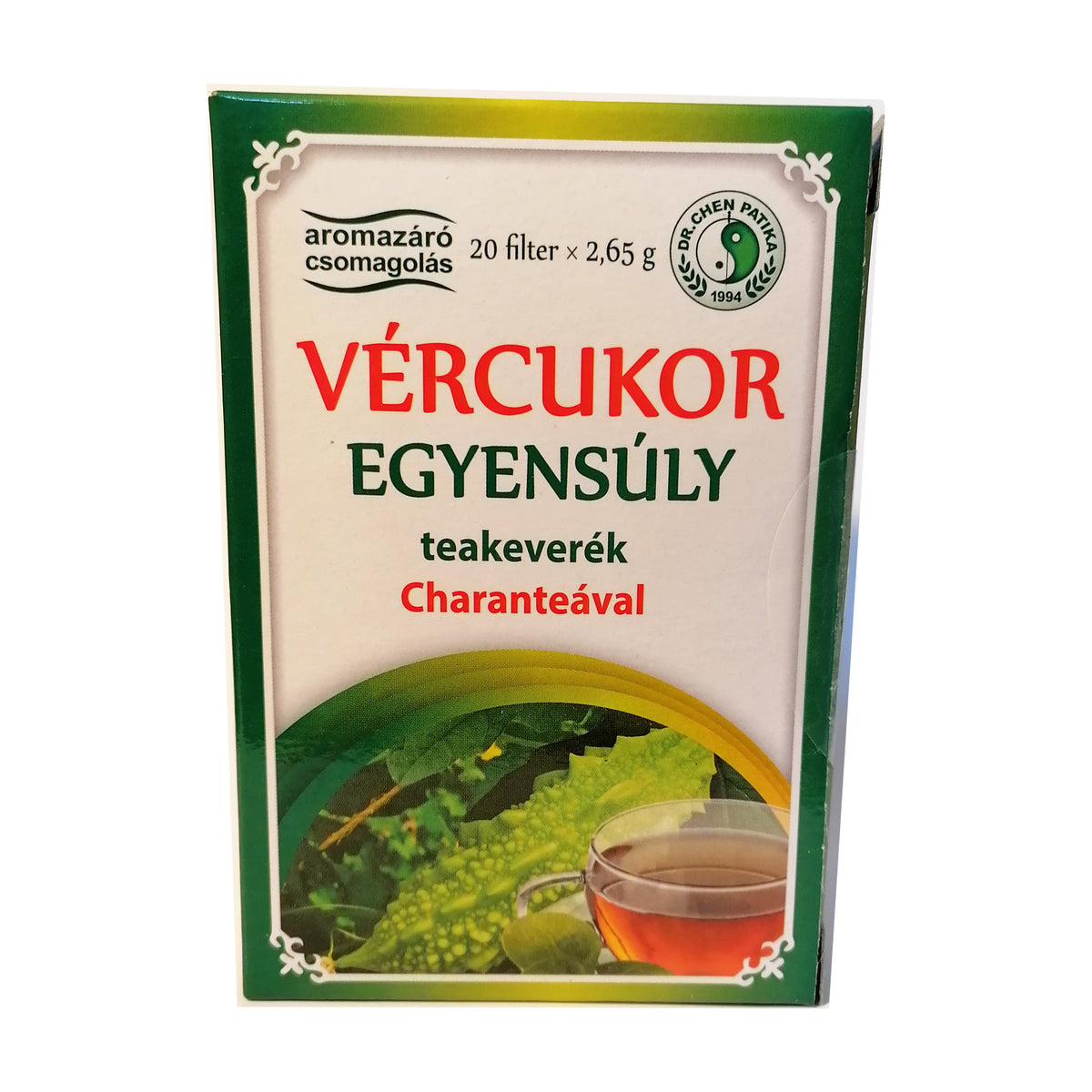 Ceaiul de echilibrare a zaharului din sange cu charantea 20 x 2.65g