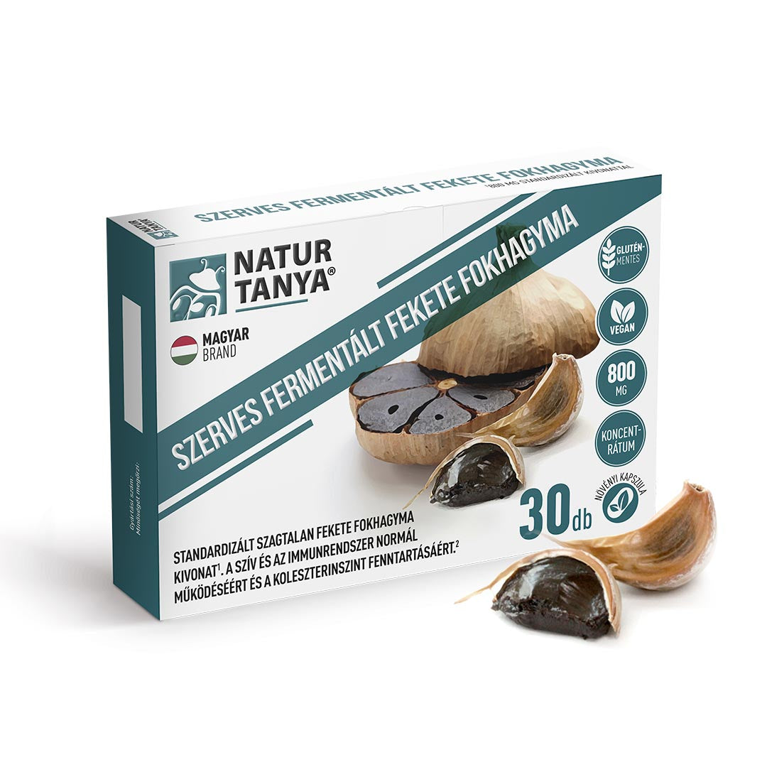 Ceapa Neagra Fermentata 800 mg - fara miros, standardizata cu S-alil-cisteina