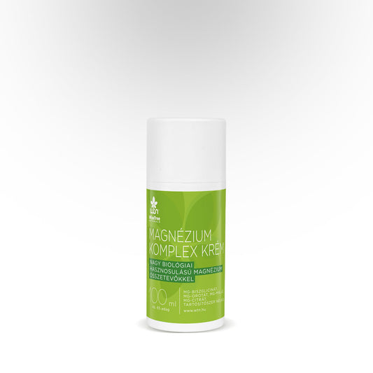 Cremă Complex Magneziu – 4 Forme de Magneziu + Extracte Botanice, 100ml
