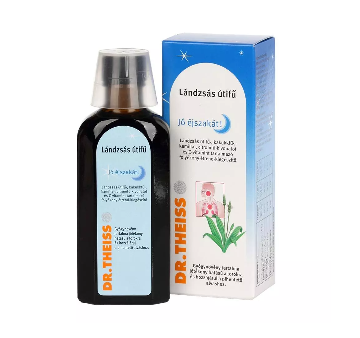 Dr. Theiss Sirop de Patlagina Noapte Buna, 100 ml