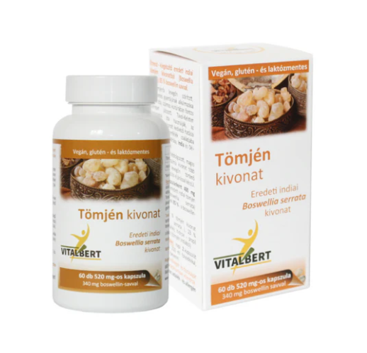 Extractul de tamaie (Boswellia serrata) 520mg, 60 capsule