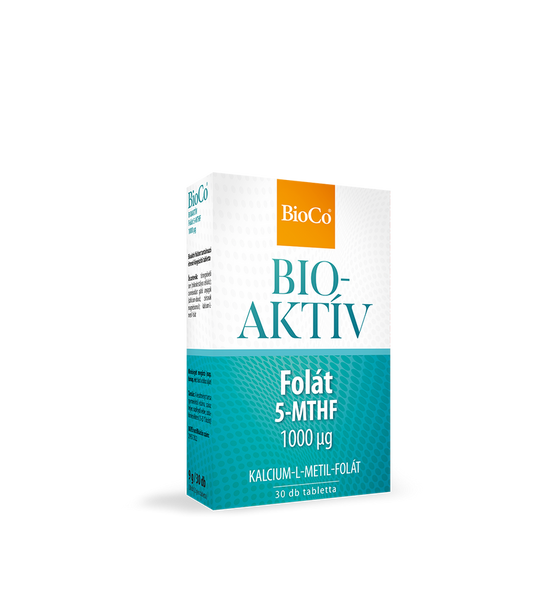 Folat Bioactiv 5-MTHF 1000 mcg, 30 tablete