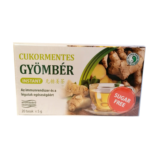 Instant de ghimbir fără zahăr 20 plic.