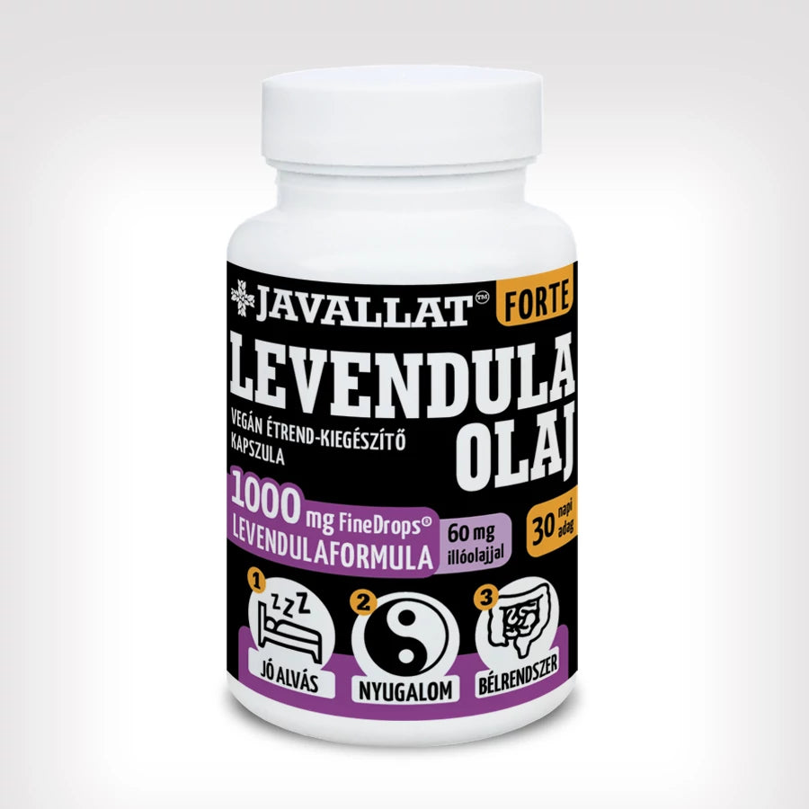 Javallat Capsule cu Ulei de  Levănțică Forte, 60 buc.