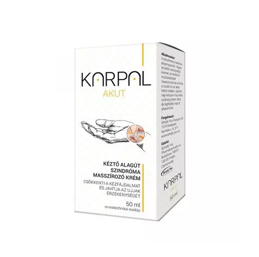 Karpal Akut Forte Crema de masaj pentru tratamentul sindromului de tunel carpian 50ml