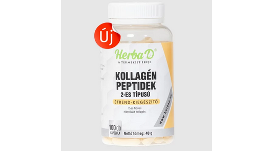 Herba-D Peptide de colagen tip II – 30 capsule
