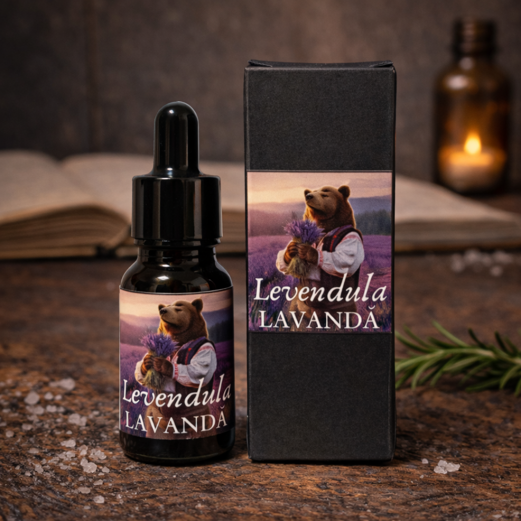 Ulei Esențial de Lavandă (Lavandula Angustifolia), 100% pur & naturală