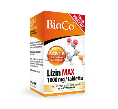 Lizin MAX 1000 mg MEGAPACK, 100 tablete