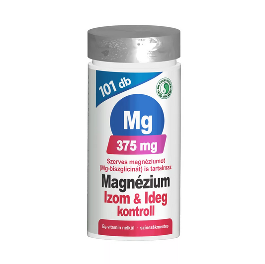 MAGNEZIU 375 MG CONTROL TABLETE MUSCULAR & NERVOS - 101 BUCĂȚI