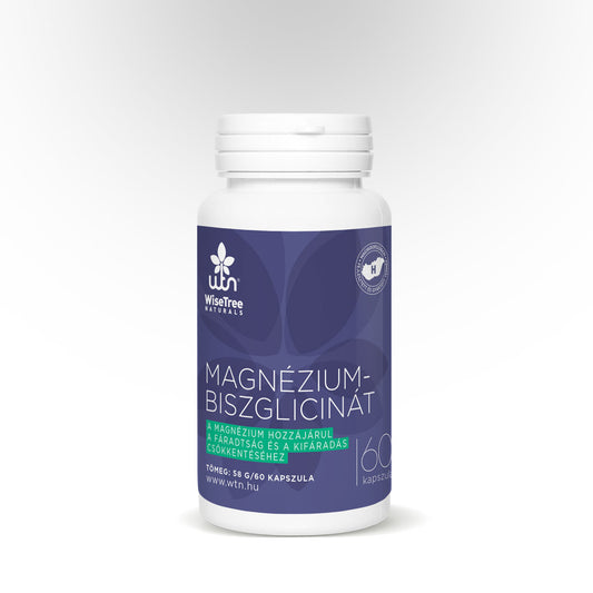 Magneziu Bisglicinat Pur – Fully Reacted, 60 Capsule | Fără Oxid de Magneziu