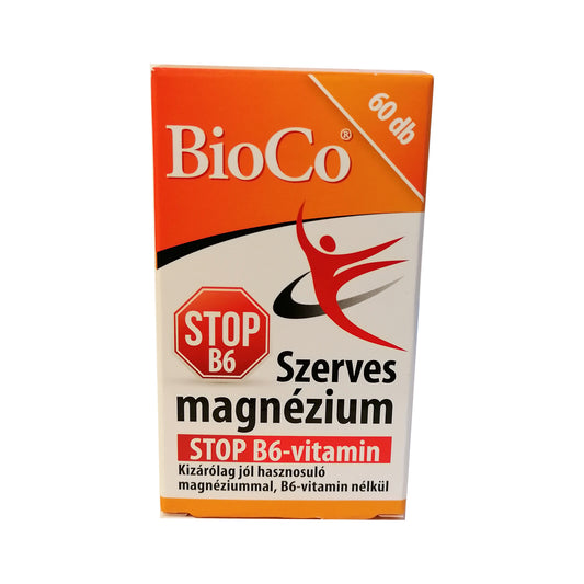 Magneziu organic STOP B6 - 60 tablete