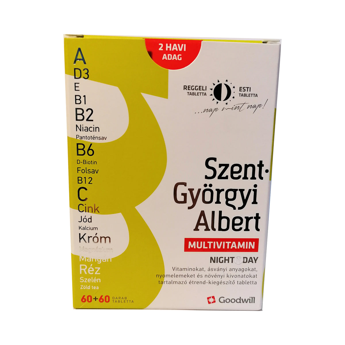 Multivitamine Szent-Gyorgyi Albert, 60+60 tablete