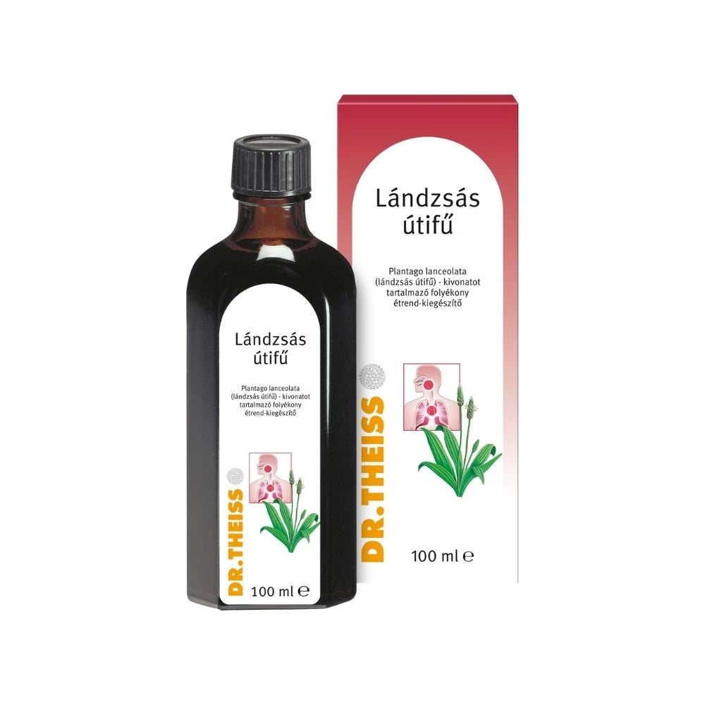 Dr. Theiss Pătlagină – Extract de Plantago lanceolata – 100 ml