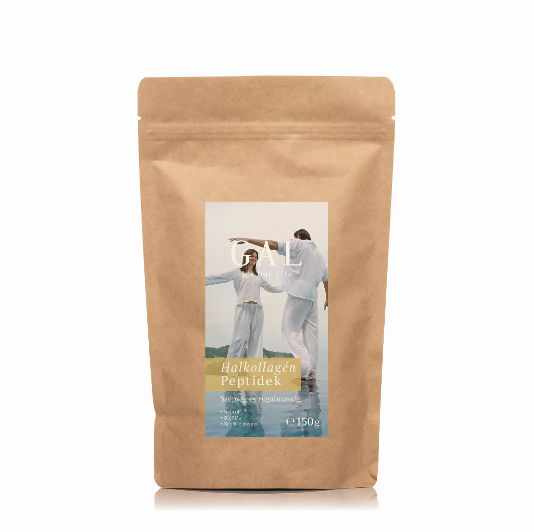 Peptide de Colagen Marin 150g - Colagen marin de inalta calitate, fara Neu5Gc, cu peptide sub 2000 Dalton, absorbtie de aproape 100%