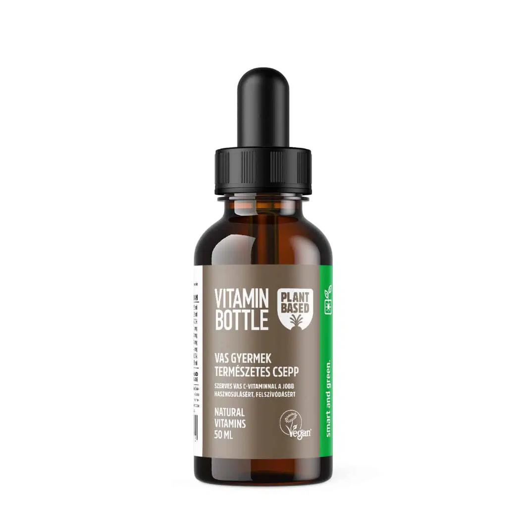 Picaturi de Fier pentru Copii, picaturi naturale 50 ml cu pipeta picuratoare