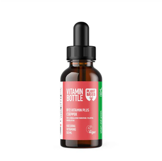 Picaturi Vitamin B12 Plus, 50 ml, cu pipeta dozatoare