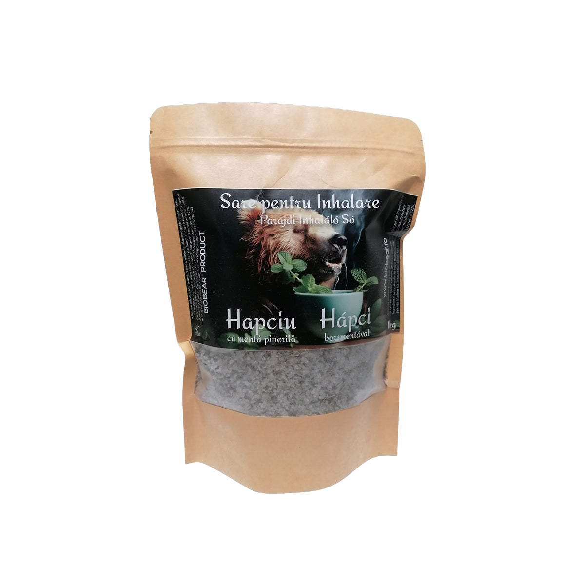 Sare pentru Inhalare din Praid Cu Menta piperita 1kg