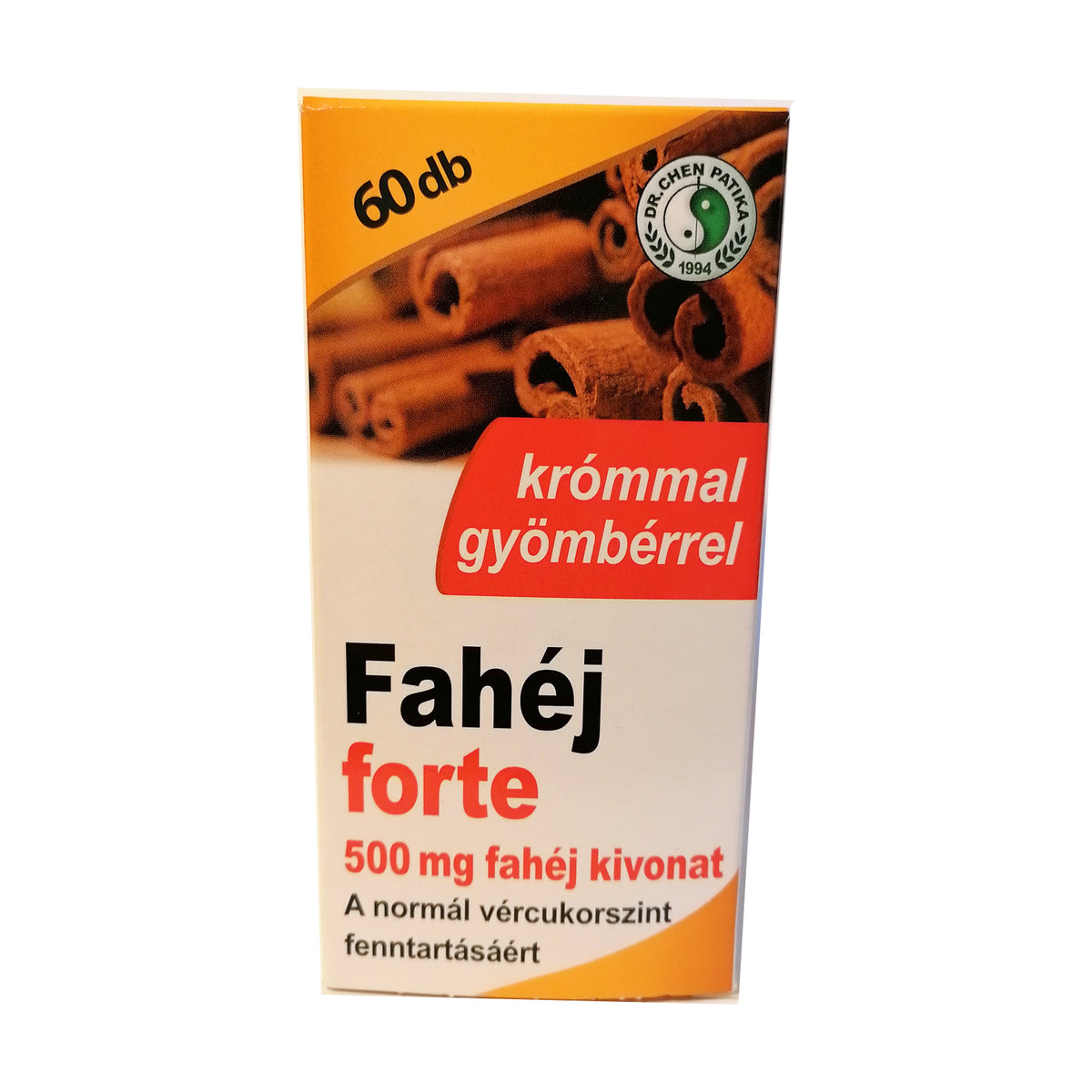 Scorțișoară forte cu crom și ghimbir 60 caps.