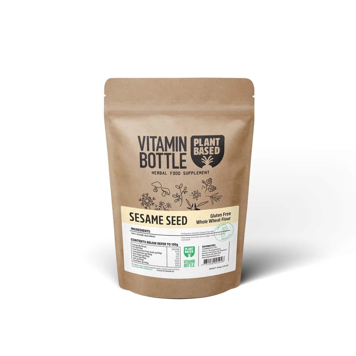 Vitamin Bottle Făină de Susan – 250 g