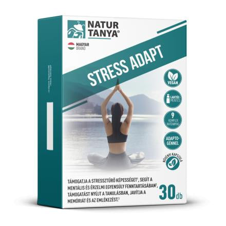 STRESS ADAPT - Plante adaptogene cu matrice de magneziu dual pentru a sprijini capacitatea de a face față stresului 30 capsule