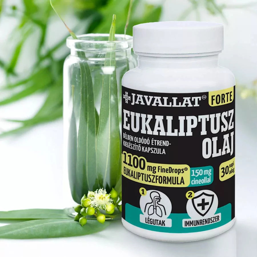 ULEI DE EUCALIPT FORTE (cu Mentă), 60 capsule