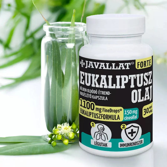 ULEI DE EUCALIPT FORTE (cu Mentă), 60 capsule