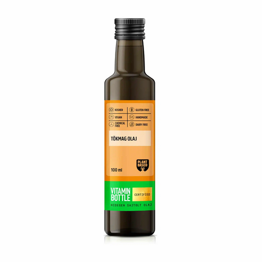 Ulei de Semințe de Dovleac Presat la Rece pentru Consumul Alimentar – 100 ml