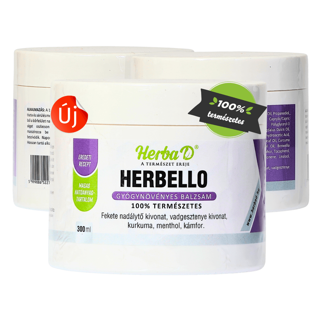 Herbello gyógynövényes balzsam 300 ml