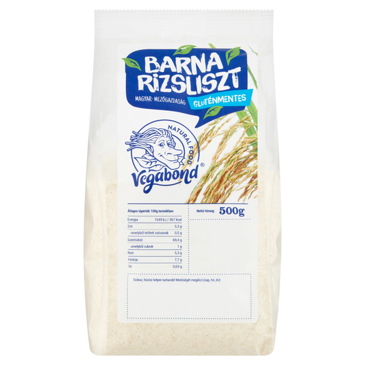 Vegabond Făină de Orez Brun – 500 g