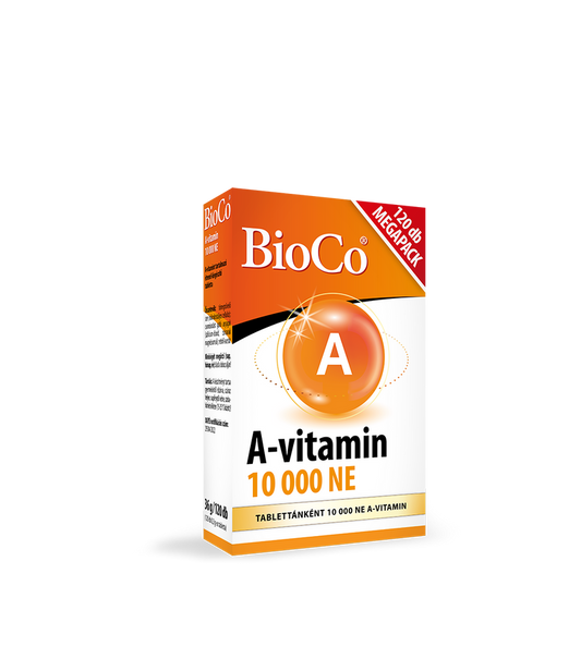 Vitamina A 10.000 UI, Megapachet 120 tablete