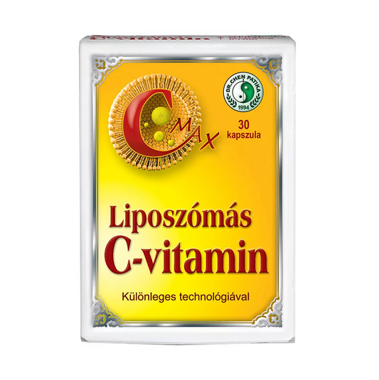 Vitamina C Lipozomală cu măceșe, acerola, semințe de struguri și lecitină - 30 buc