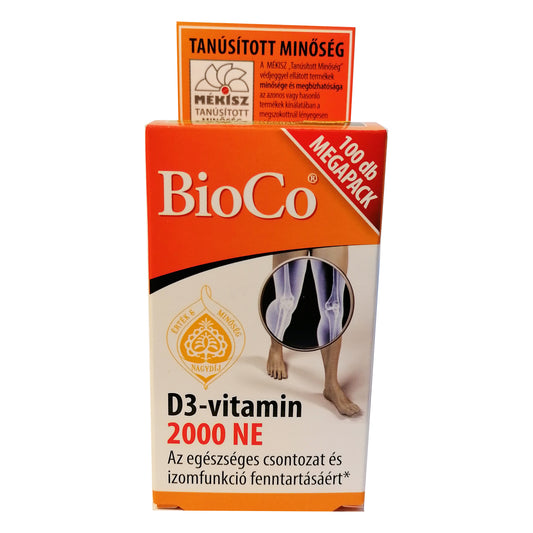 Vitamina D3 2000UI 100 tablete