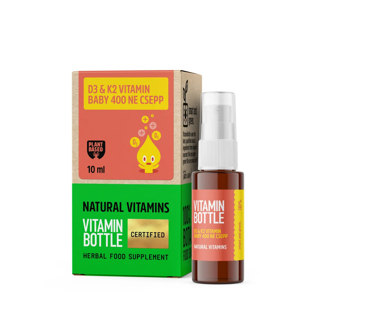 Vitamina D3 + K2 + Probitice spray pentru copii 10ml